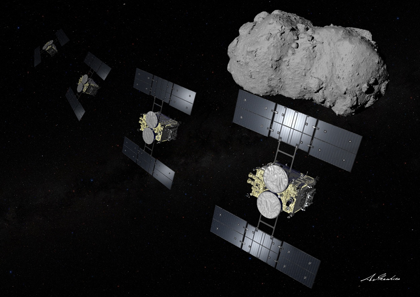 バイラス、アブゾ、バジュラ JAXA sets July 5 Hayabusa2 Trifune flyby at 18:30 | IBTimes JP