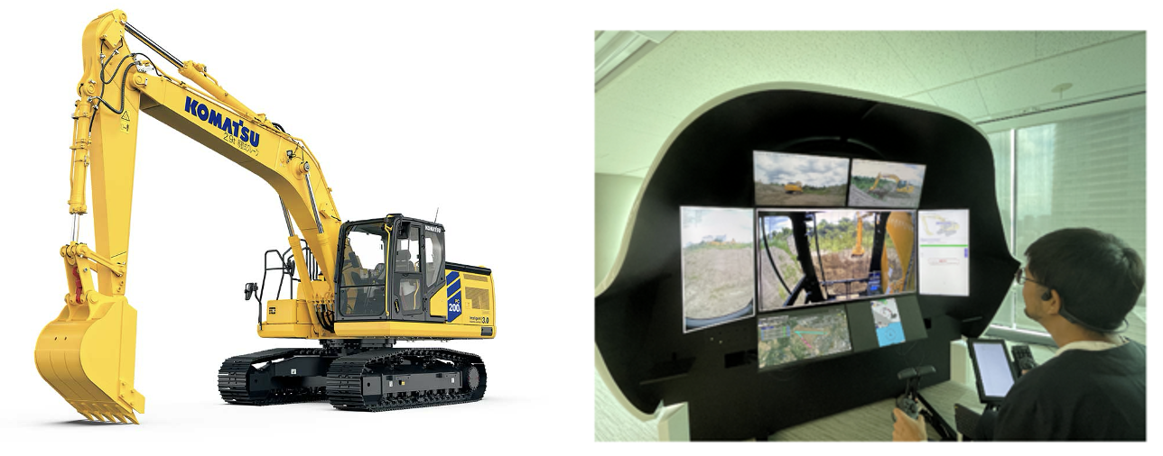 Komatsu launches PC200i-12 remote excavator, 6,500-km