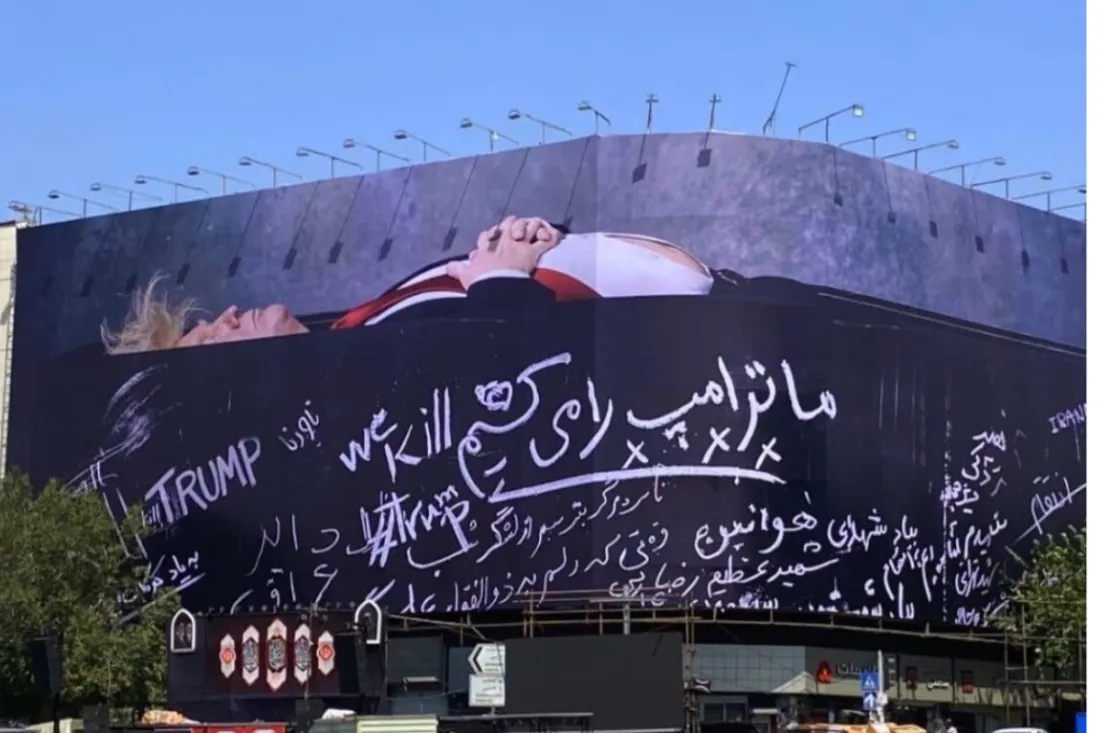 TrumpIranCoffinMural